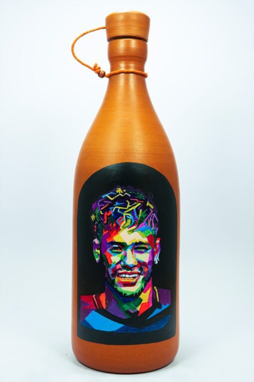 Clay Water Bottle (Neymar) - 1L (#103)